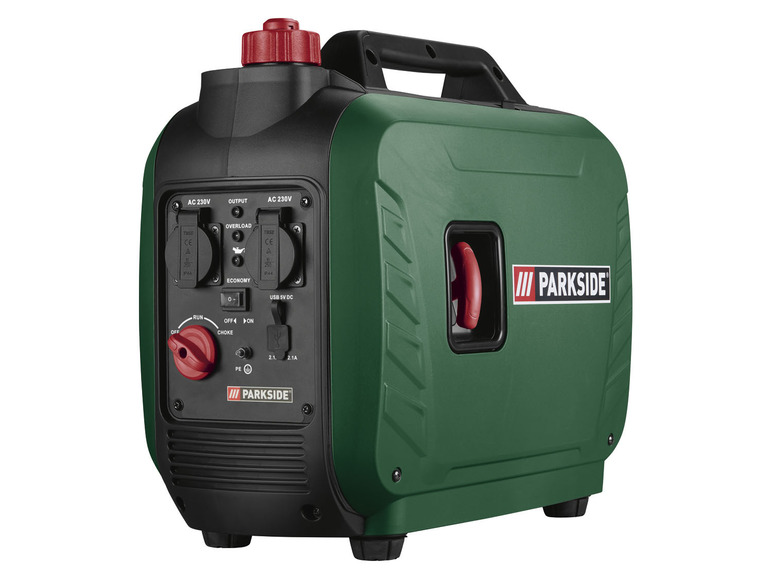 Gehe zu Vollbildansicht: PARKSIDE® Inverter Stromerzeuger »PISE 2000 A1«, 2000 W - Bild 1