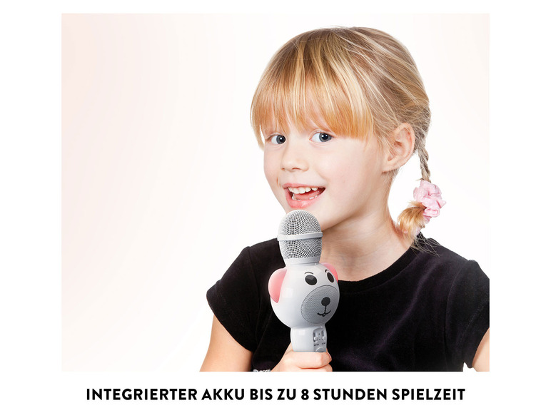 Gehe zu Vollbildansicht: Lenco Karaoke Mikrofon mit Bluetooth-Lautsprecher »BMC-120« - Bild 8