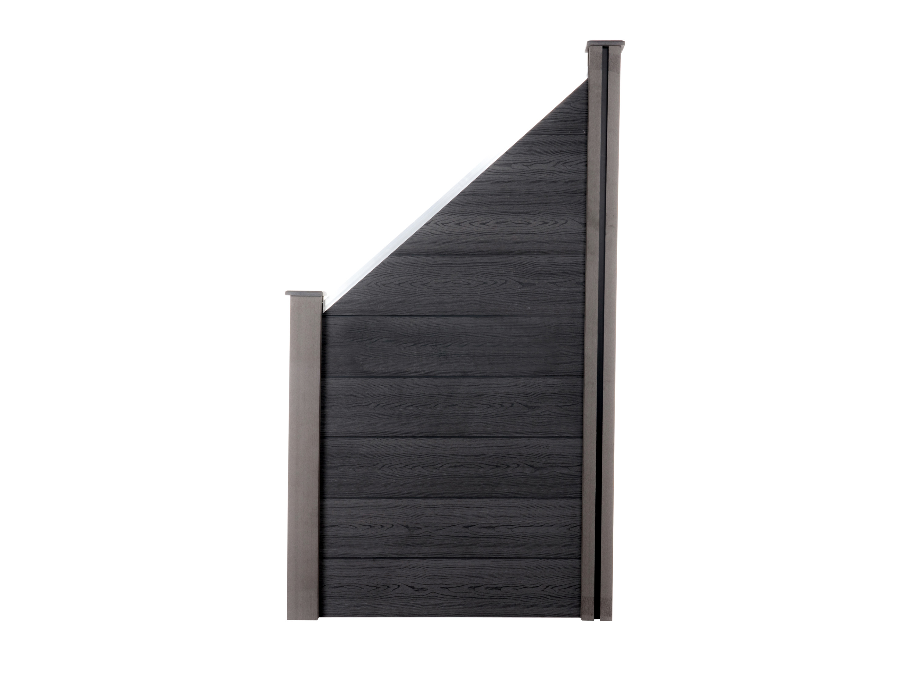 HOME DELUXE WPC Sichtschuttzaun CALLADO (schrägelement)