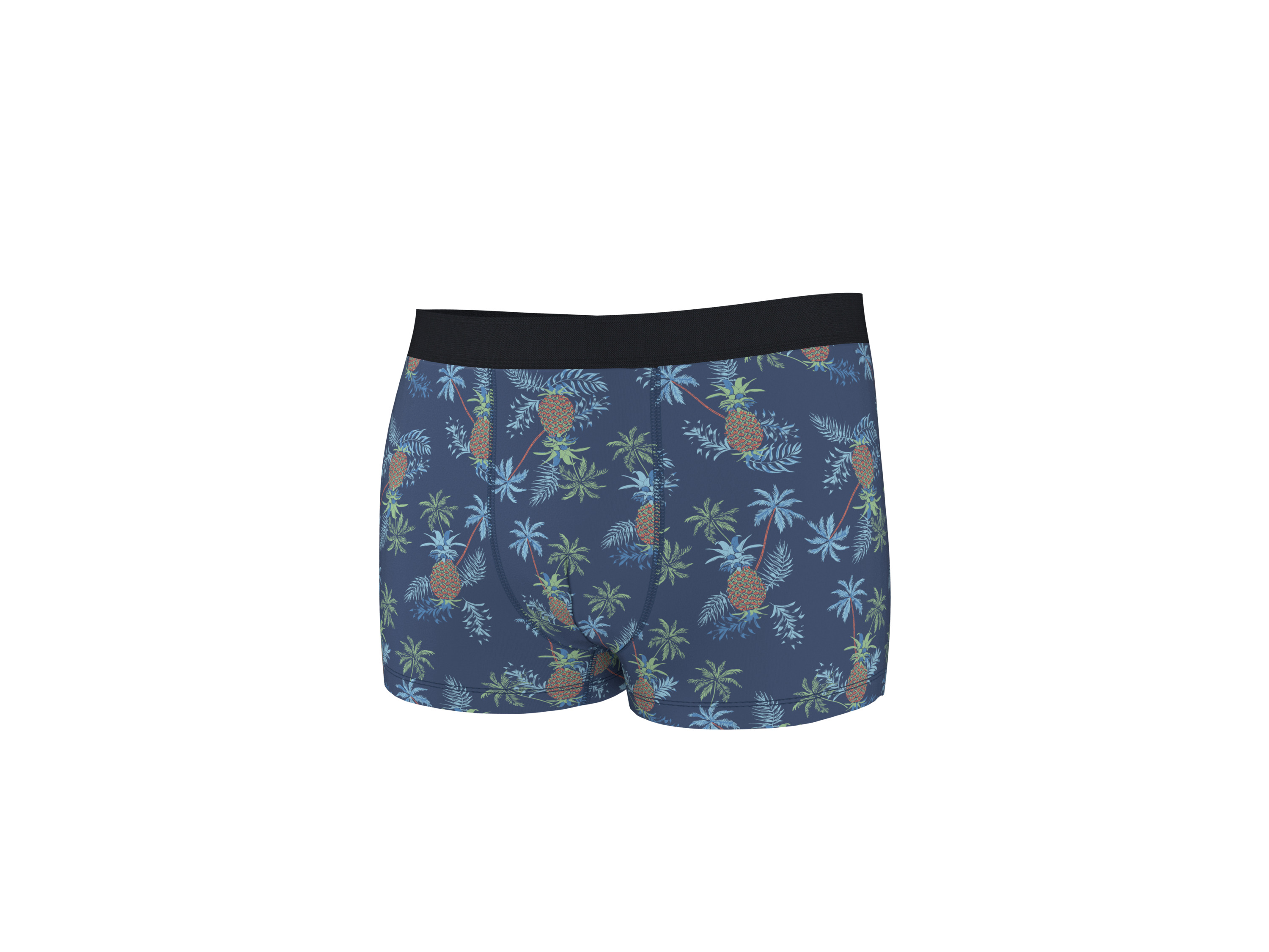 ESMARA MEN Herren Boxer, 3 Stück (schwarz/blau/grau, 5/M) – Bild 3 von 4