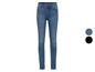 Blaue Skinny Jeans für Damen.