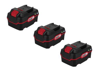 PARKSIDE® Akku Set 3x 20V / 4Ah Akku »PAP 20 B3«