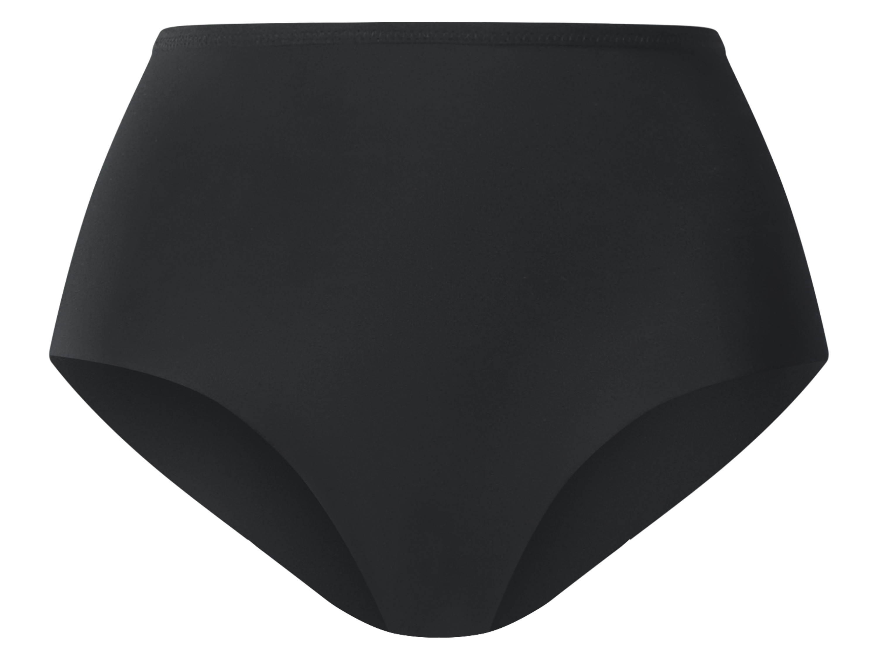 Thumbnail - esmara® Damen Slip hohe Taille mit Spitze, 2 Stück (Schwarz, XL(48/50))