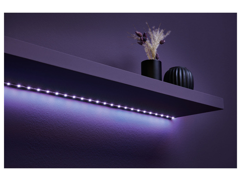 Gehe zu Vollbildansicht: LIVARNO home LED-Band, dimmbar, 10 m, RGB - Bild 2
