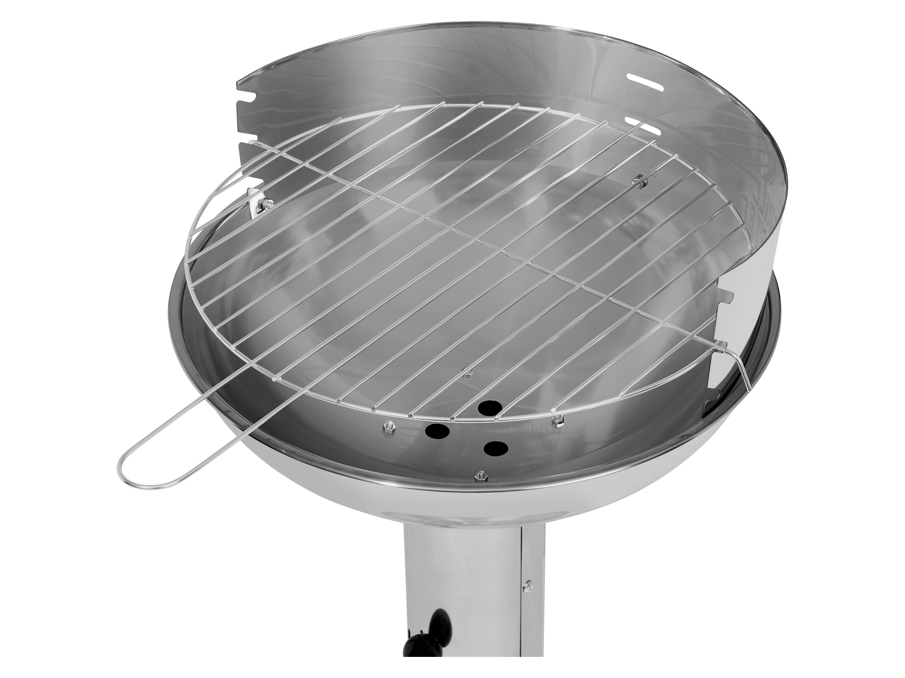 Thumbnail - GRILLMEISTER Holzkohle-Säulengrill