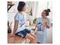 Stitch & Angel Pyjamas: T-Shirt und Shorts für Kinder, Tunika für Erwachsene.
