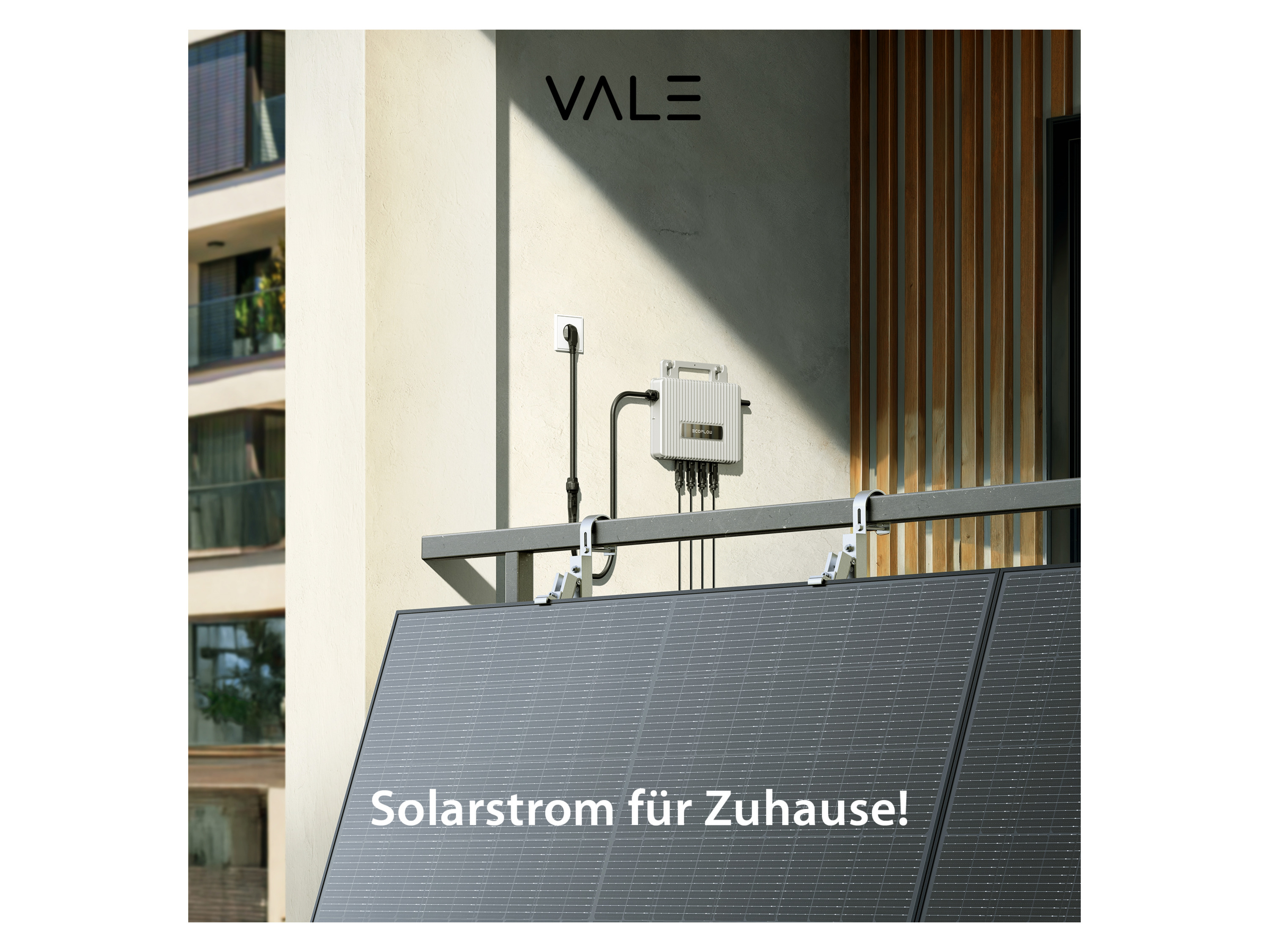 Thumbnail - Vale GmbH Balkonkraftwerk »ECOFLOW 860 W«