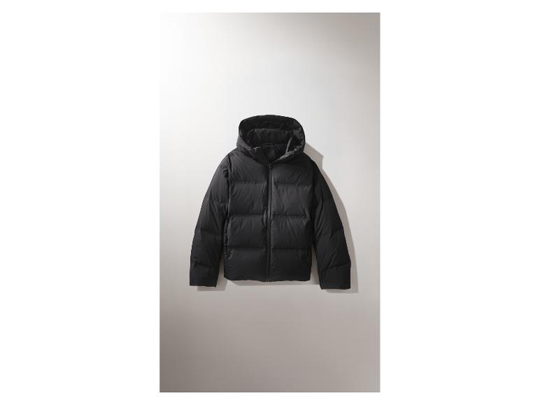ESMARA® Damen Premium-Daunensteppjacke mit Kapuze, schwarz