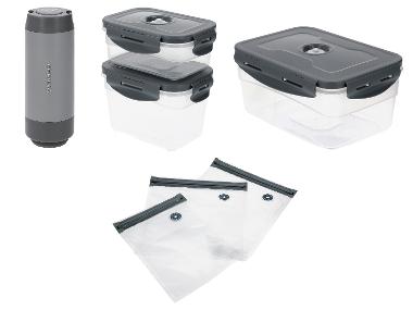 SILVERCREST® Vakuumierer-Set / Vakuumierbehälter