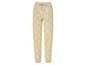 Beige Hose mit LIDL-Print.