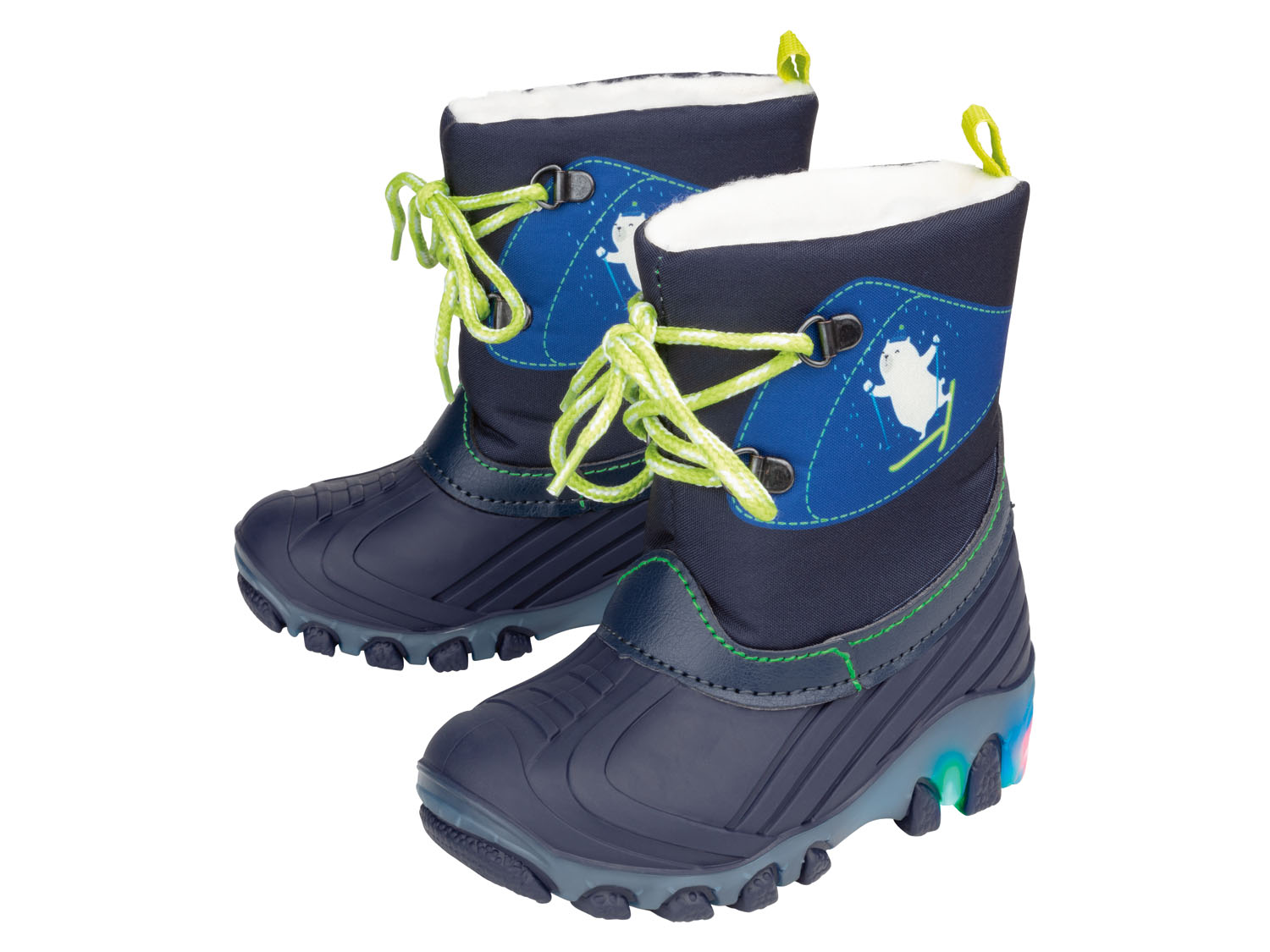 lupilu® Kleinkinder LED-Winterstiefel (Navy, 29) | 04055329085708