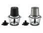 Zwei SILVERCREST® Premium-Multizerkleinerer »SMZE 500 C2«: schwarz und Edelstahl