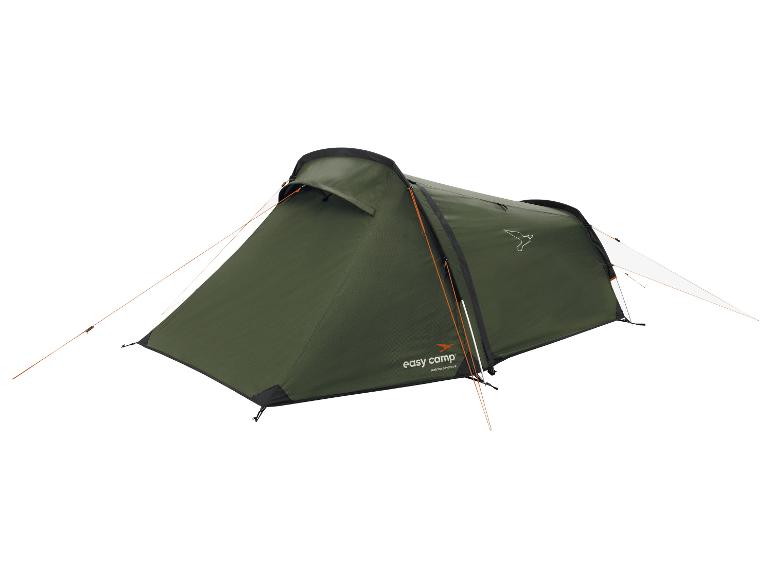 Ein grünes Easy Camp Zelt zum Campen.