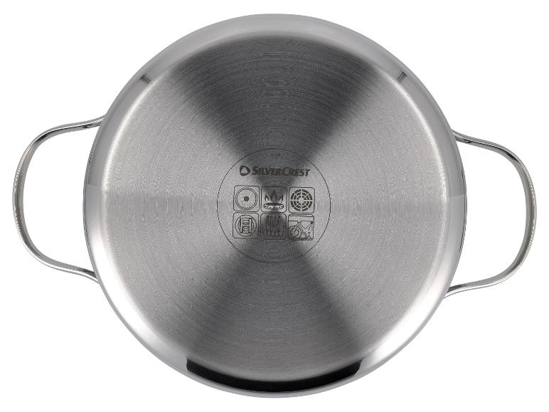 Edelstahl-Topf-Set, 10-teilig