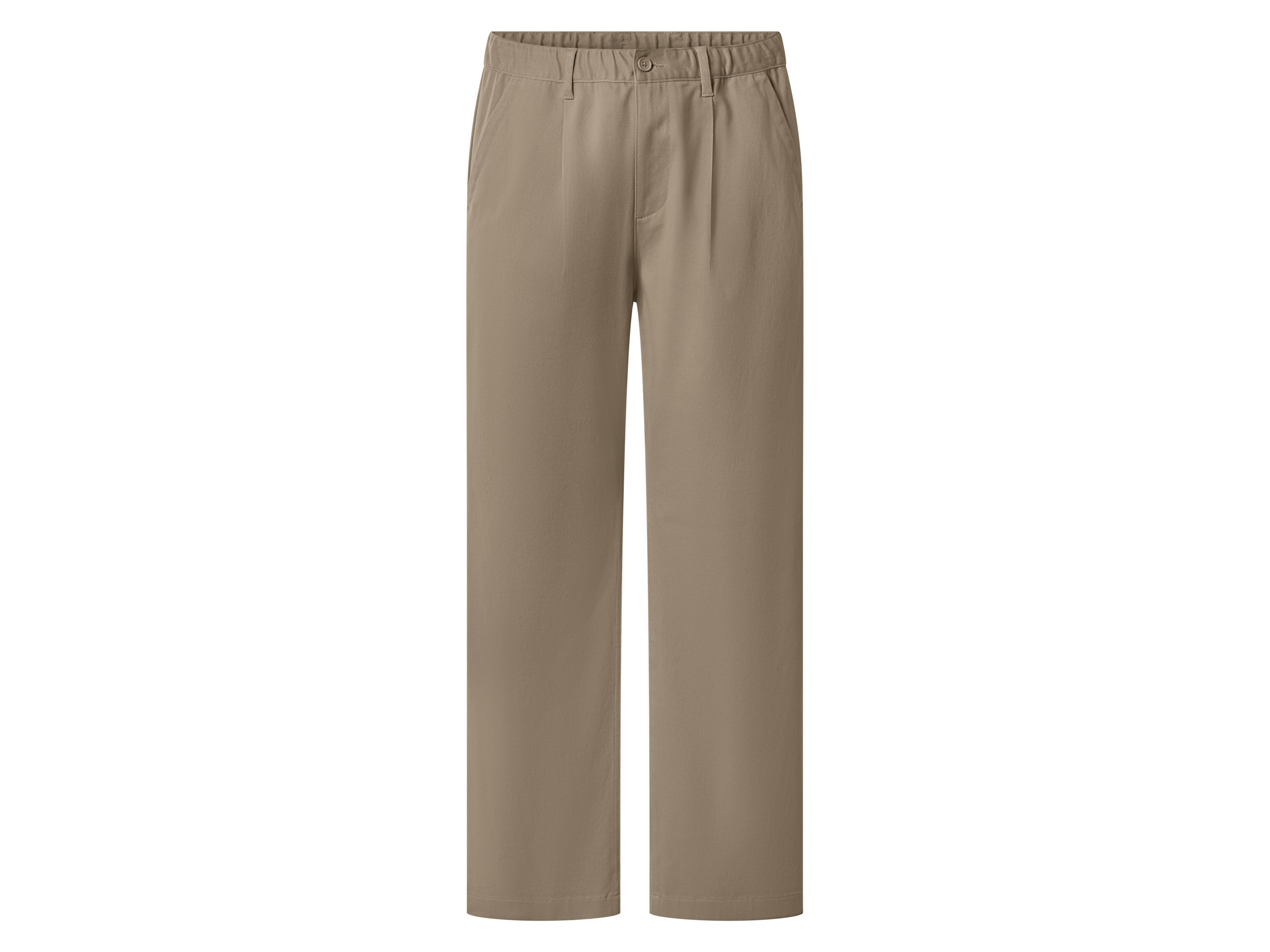ESMARA MEN Herren Twillhose (Beige, L (52/54))""