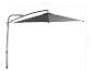 Grauer Ampelschirm mit den Maßen 300cm (Breite) x 247cm (Höhe).