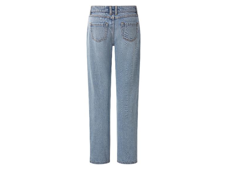 Damen-Jeans in Hellblau, Rückansicht