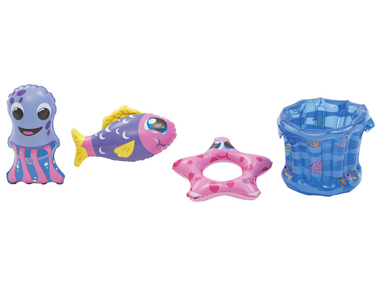Gehe zu Vollbildansicht: Playtive Kinder Erlebnispool »Unterwasserwelt«, mit 3 Meeresbewohner-Spielfiguren - Bild 2