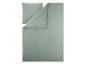 Salbeigrünes Bettwäsche-Set mit Kissenbezug und Bettbezug