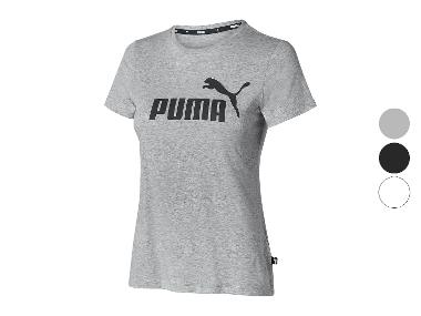 Puma Damen T-Shirt ESS Logo Tee, aus reiner Baumwolle