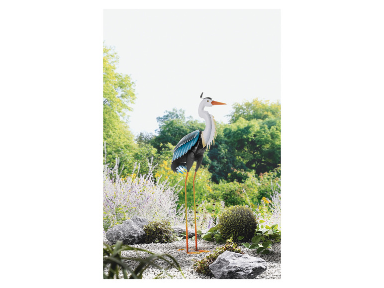 Gehe zu Vollbildansicht: LIVARNO home Gartendeko Vogel, mit 2 Erdspießen - Bild 11