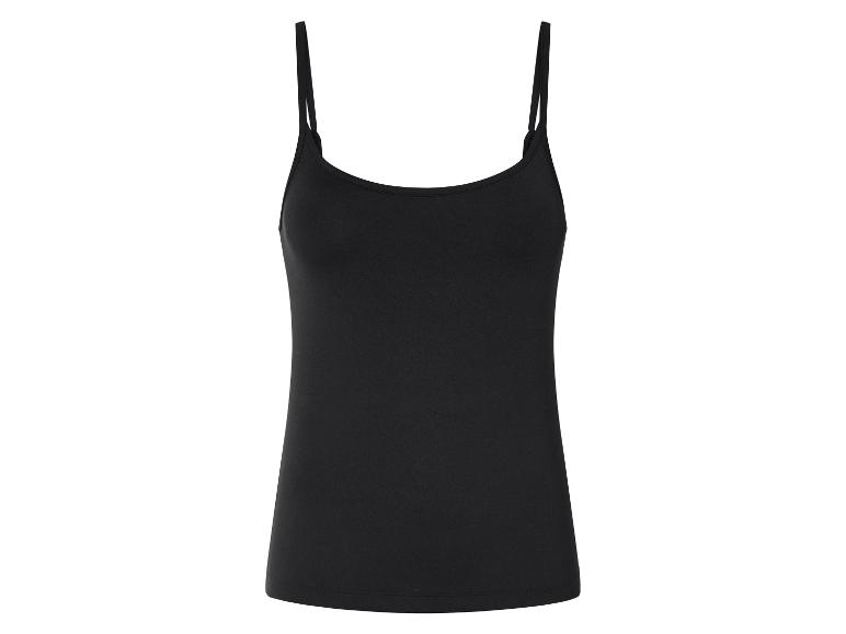 Schwarzes Damen-Spaghettiträger-Top