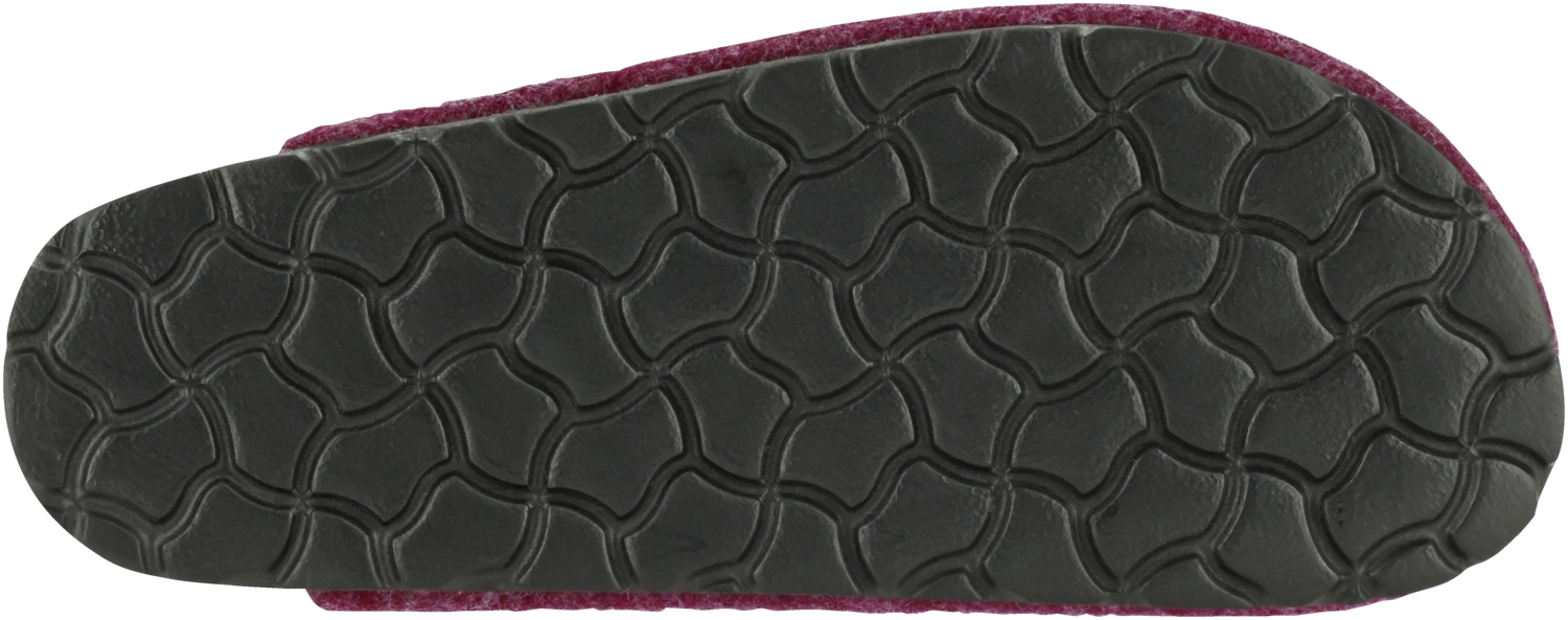 ESMARA® Damen Clog Tieffußbett Filz (Beere, 40) – Bild 4 von 4