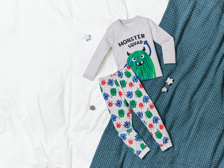 Gehe zu Vollbildansicht: lupilu® Kleinkinder Pyjama, lang, mit Bio-Baumwolle - Bild 3