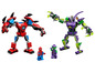 LEGO Spider-Man und Green Goblin Mecha Figuren.