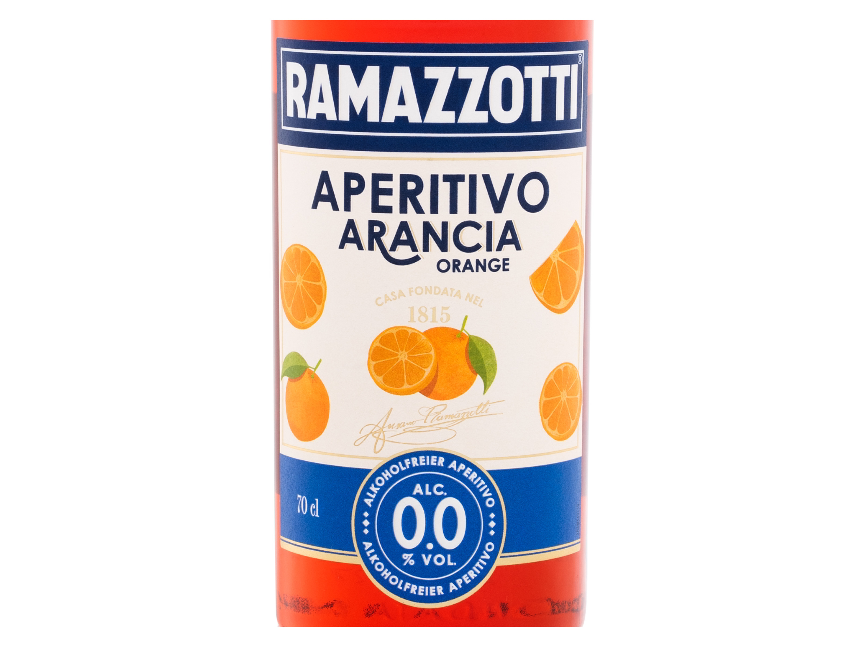 RAMAZZOTTI Aperitivo Arancia 0.0% Vol alkoholfrei – Bild 2 von 2