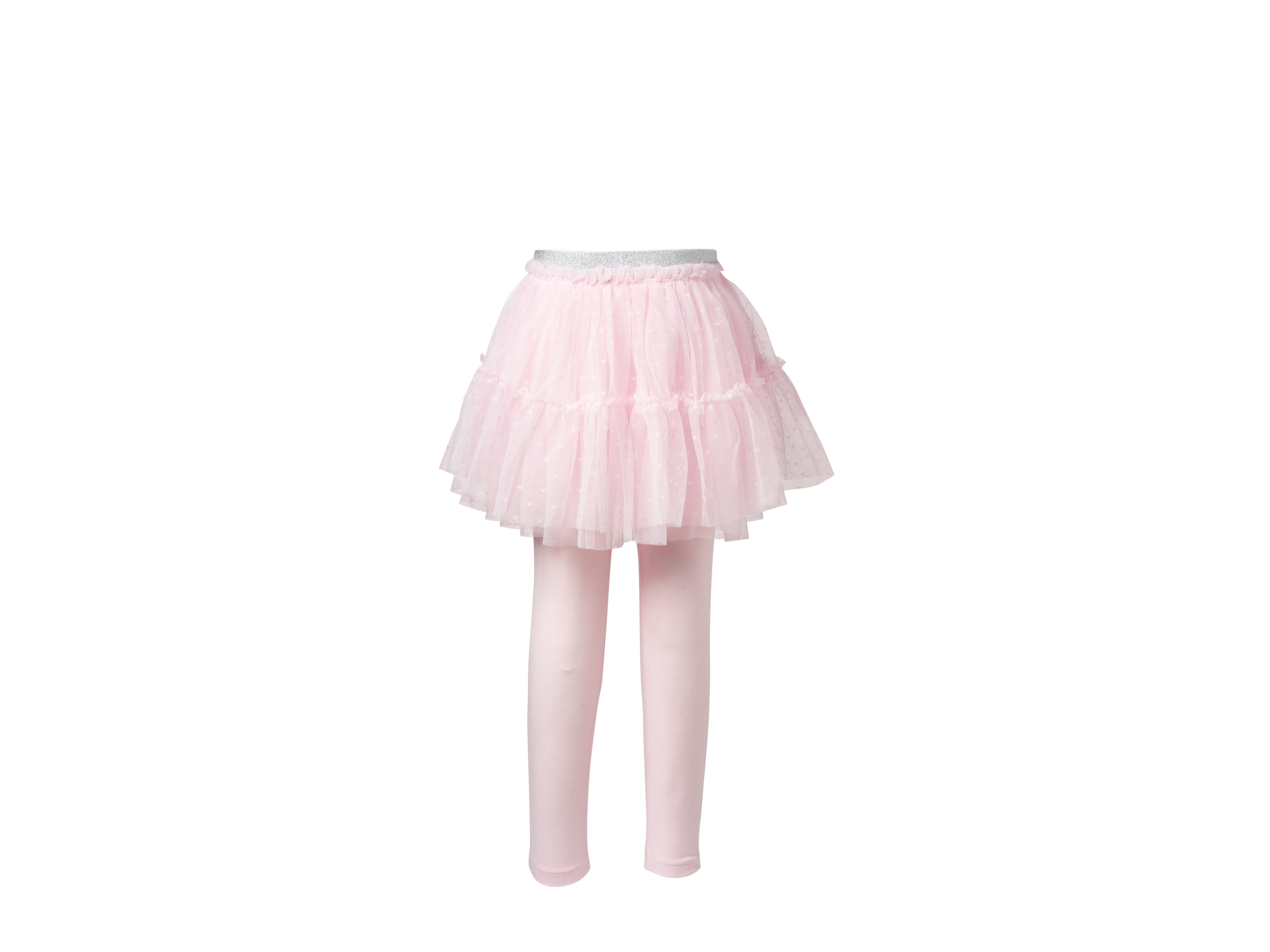 LUPILU® Kinder Tüllrock mit Leggings (Pink, 98/104) – Bild 2 von 3