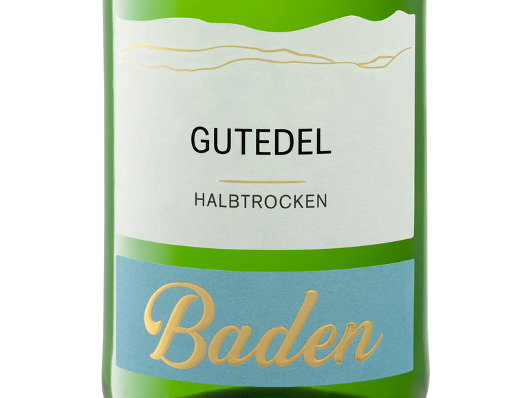 Gehe zu Vollbildansicht: Gutedel Baden QbA halbtrocken vegan, Literflasche, Weißwein 2022 - Bild 4