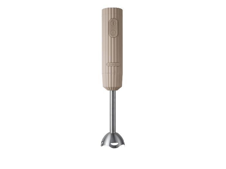 Beiger SilverCrest Stabmixer mit Ein-/Aus- und Turbotasten