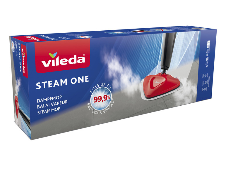 Gehe zu Vollbildansicht: Vileda Dampfmop »Steam One«, 1550 W, mit Teppichgleiter - Bild 3