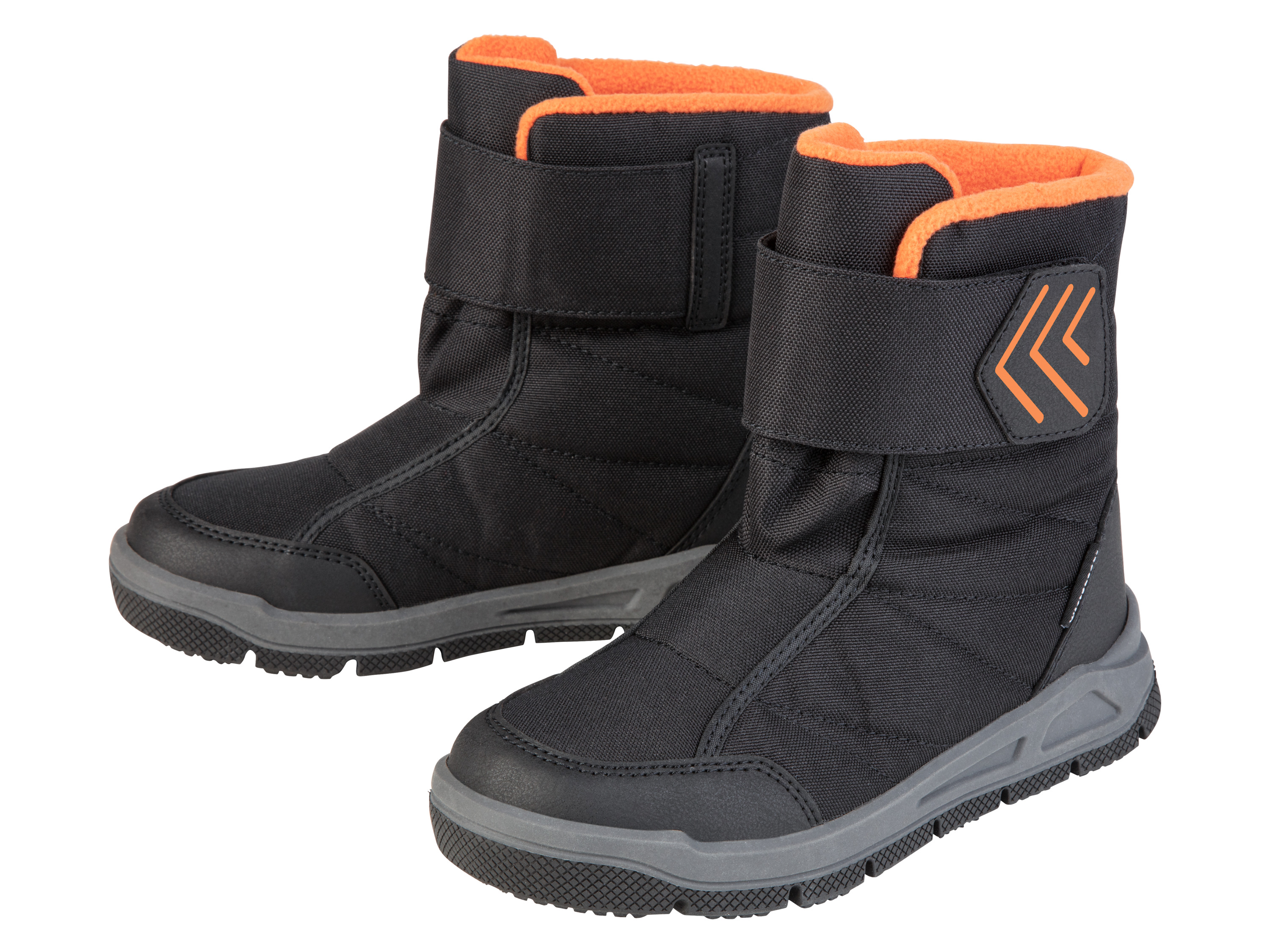 pepperts!® Kinder Jungen Schneestiefel mit Warmfutter (Schwarz, 36)““ | Futter: Textil