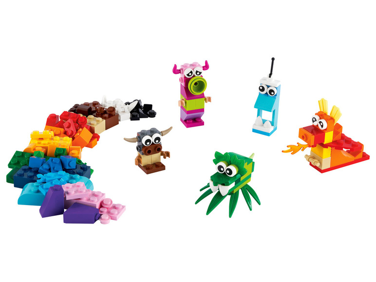 Gehe zu Vollbildansicht: LEGO® Classic 11017 »Kreative Monster« - Bild 3