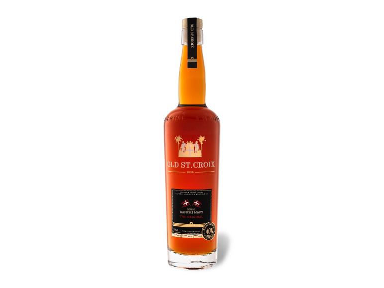 Eine Flasche A.H. Riise Royal Danish Navy 40% Vol. Rum