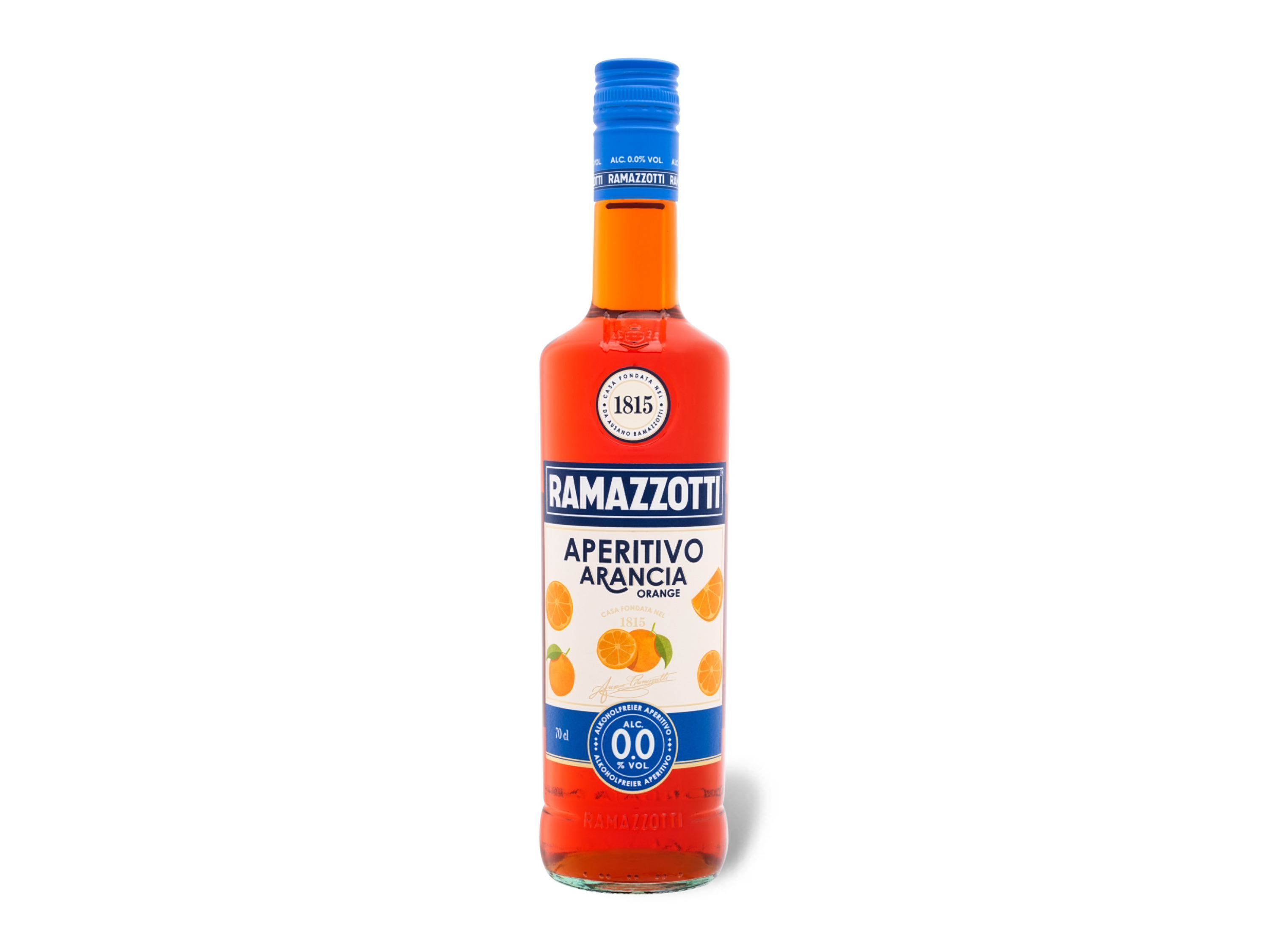 Lidl Wein-Angebot - RAMAZZOTTI Aperitivo Arancia 0.0% Vol alkoholfrei