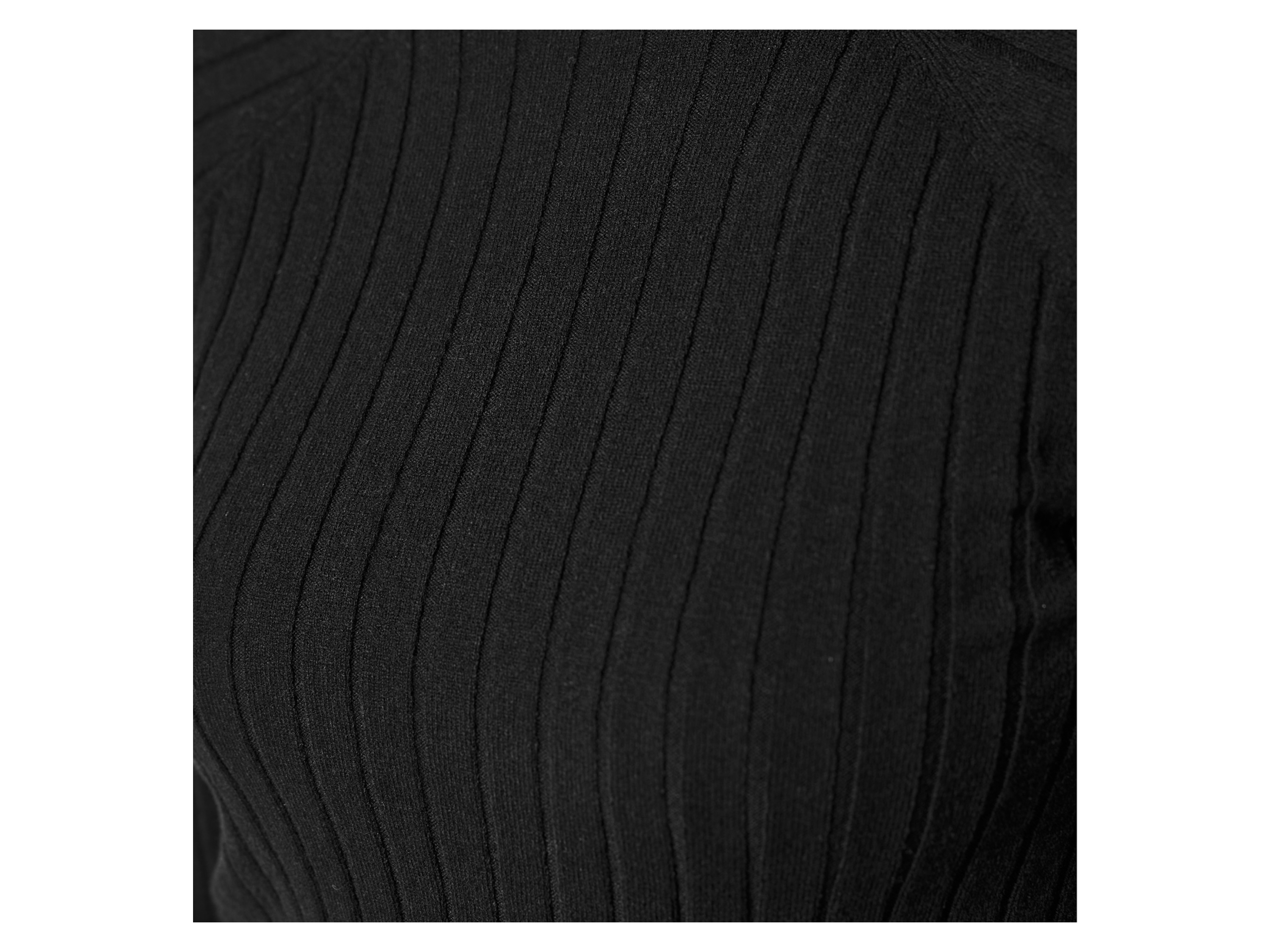Thumbnail - esmara® Damen Pullover Rippe (Schwarz, M (40/42))