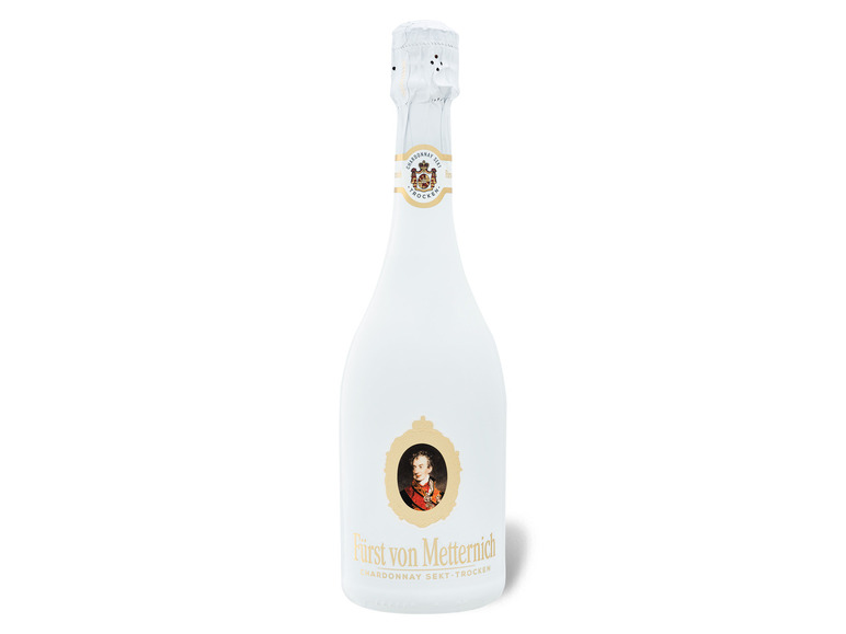 Gehe zu Vollbildansicht: Fürst von Metternich Deutscher Sekt Chardonnay trocken, Schaumwein - Bild 1