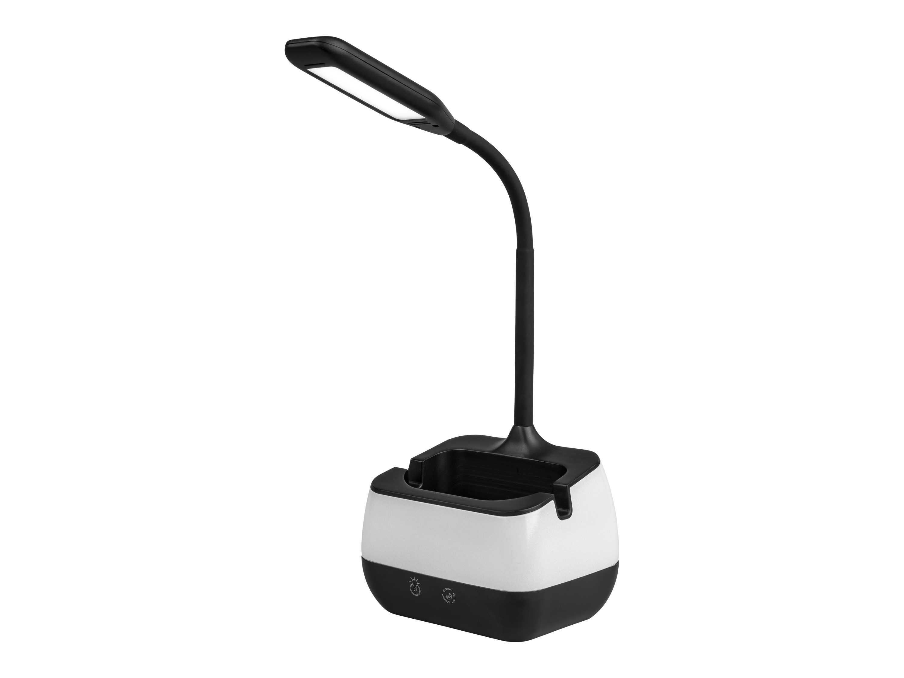 LIVARNO HOME Akku-Tischleuchte, inkl. USB-C Ladekabel (Schwarz) – Bild 4 von 4