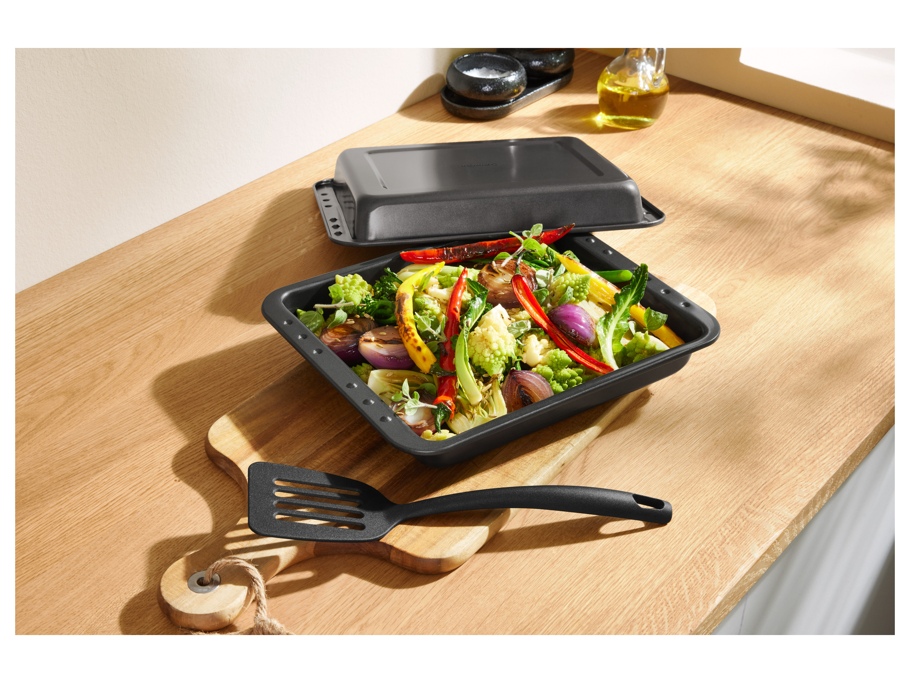 Thumbnail - SILVERCREST® Brat-/Backform-Set (Eckig)