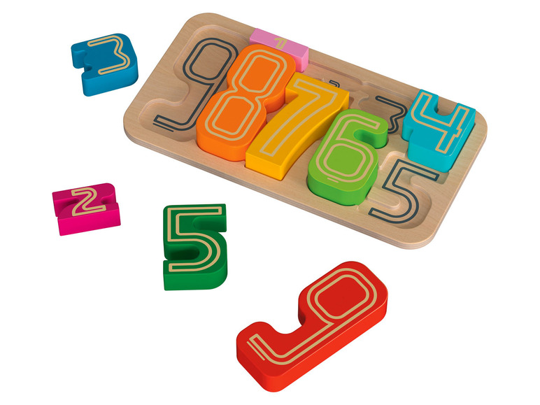 Gehe zu Vollbildansicht: Playtive Lernspiel Montessori Sets, aus Echtholz - Bild 19