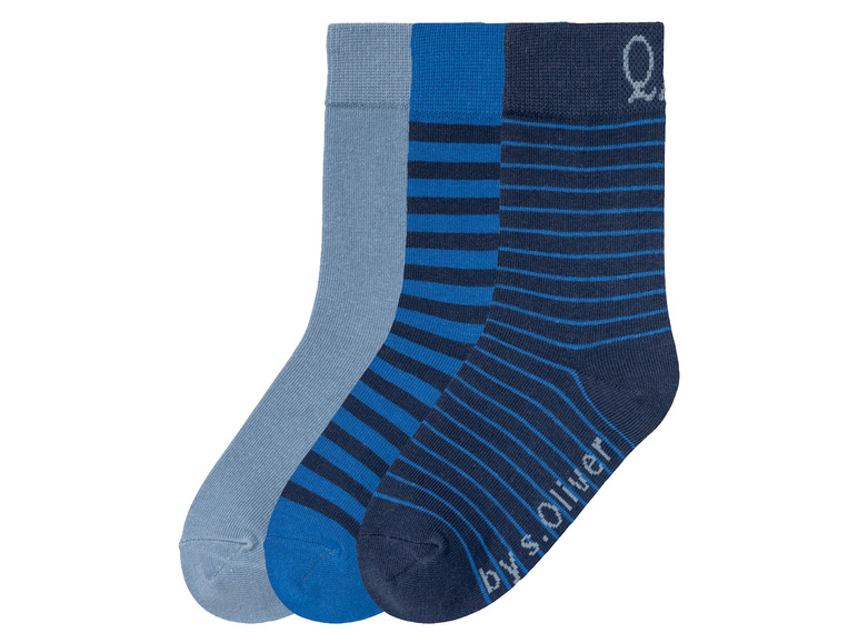 Gehe zu Vollbildansicht: QS by s.Oliver Kinder Socken, 3 Paar, mit Baumwolle - Bild 16