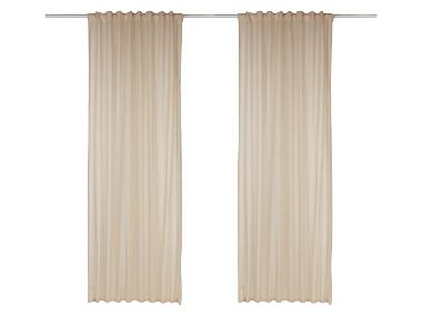 2 Stück Halbtransparente Küchenvorhänge Aus Tüll – Weiß, 76x60 Cm, Für Fenster In Küche, Wohnzimmer & Mehr