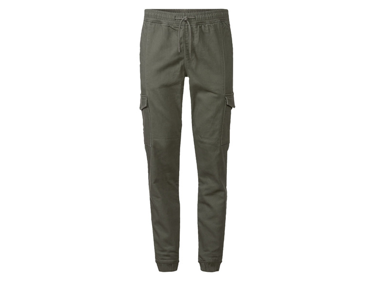 Grüne Cargohose mit Kordelzug
