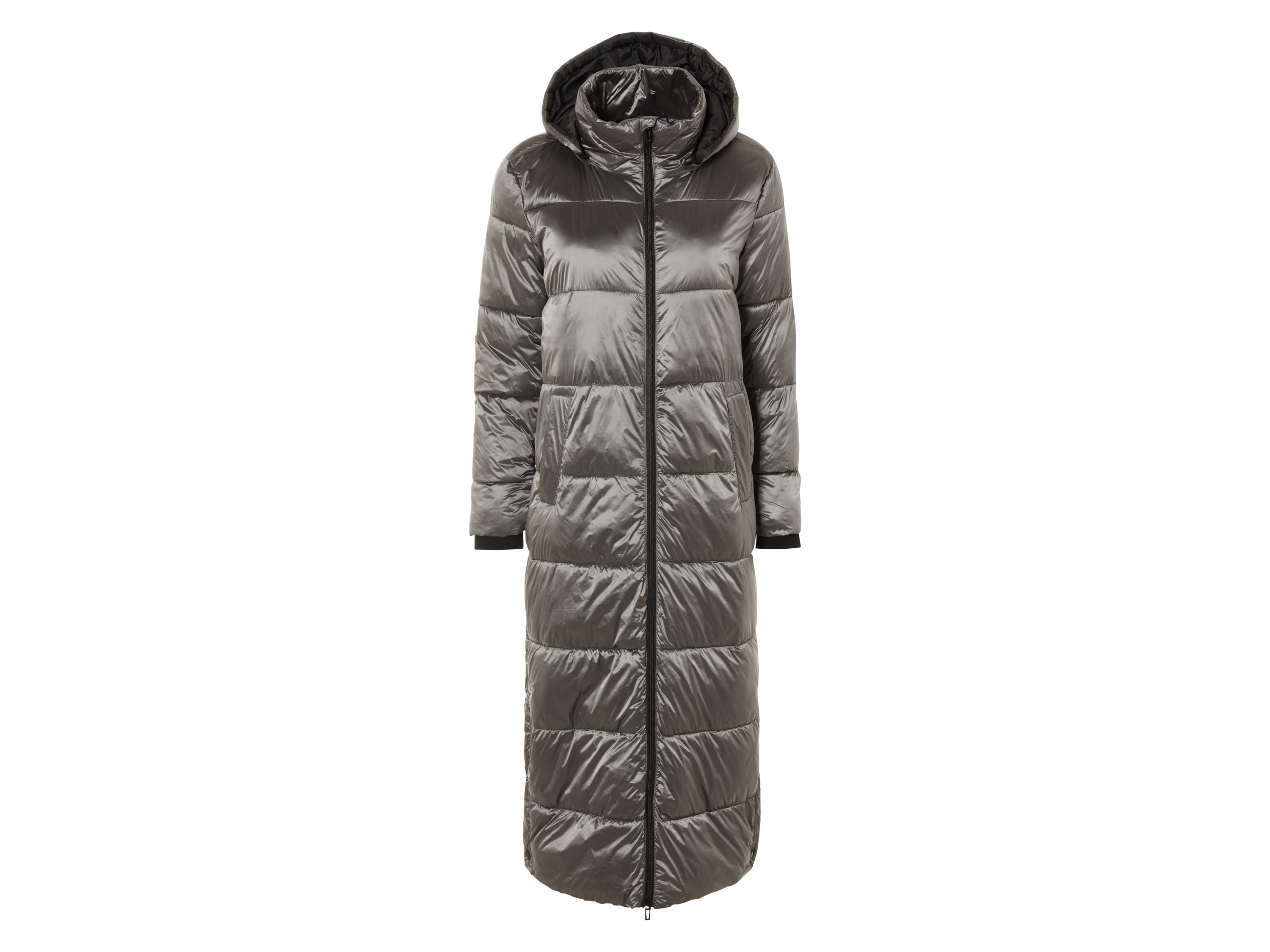 esmara® Damen Steppmantel Maxi (Silber, M (40/42)) | 04335754096341 esmara® Damen Steppmantel Maxi (Silber, M (40/42)) | 04335754096341