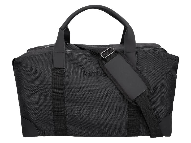 Schwarze Esmara Reisetasche mit Schultergurt und Griffen