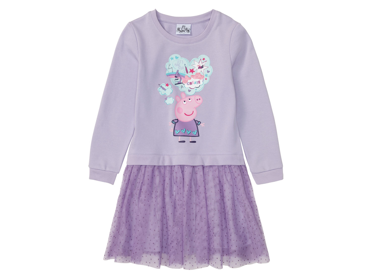 Kleinkinder/Kinder Mädchen Kleid (Peppa Pig, 134/140) | 04055332030405