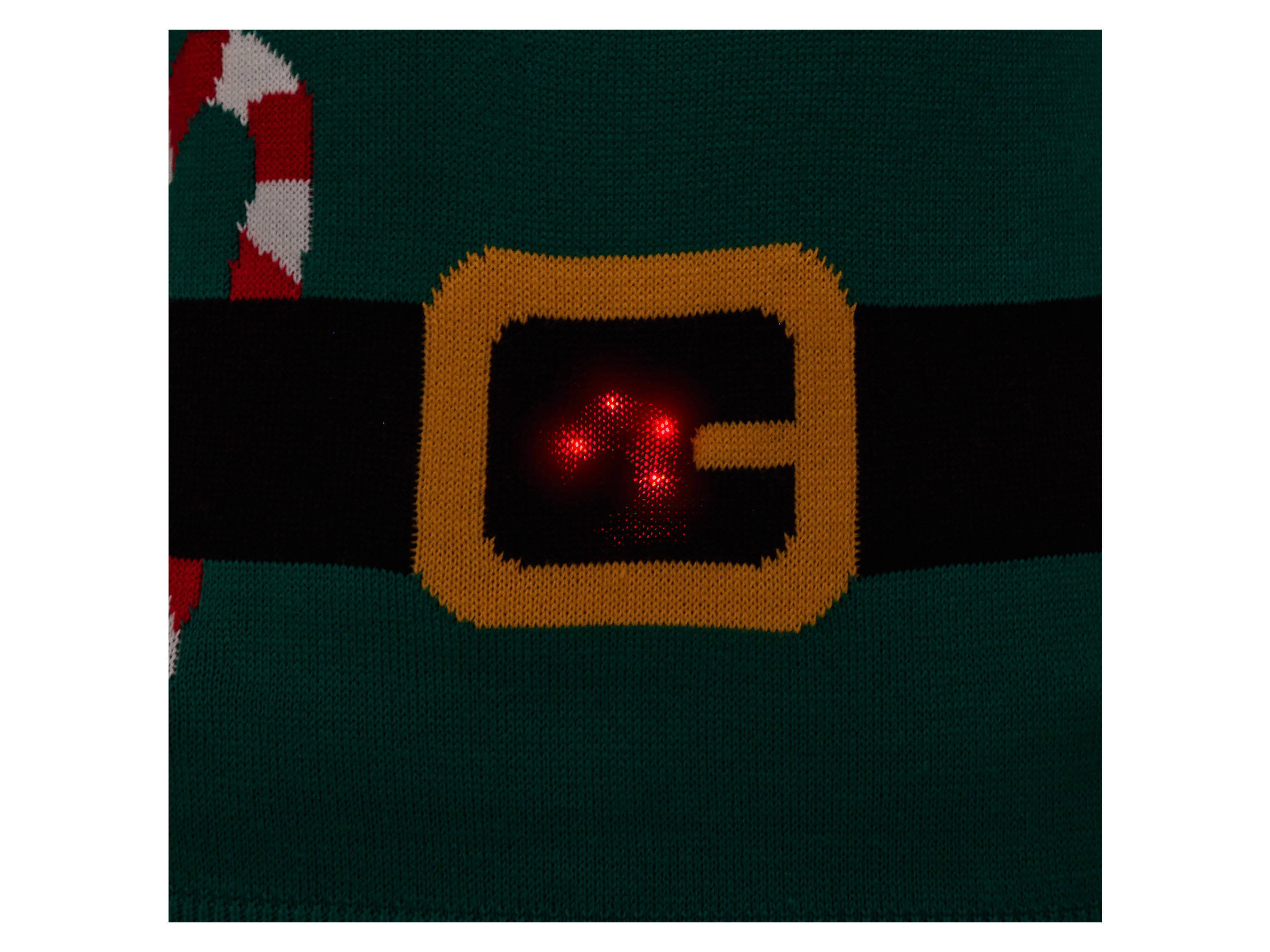 Thumbnail - esmara Men Herren Premium-Weihnachtspullover mit LED-Effekt und Musik / Premium-Weihnachtspullover mit LED-Effekt (Grün,...